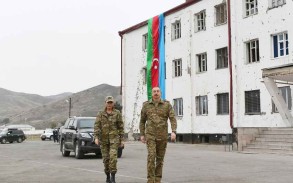 Ilham Aliyev and First Lady Mehriban Aliyeva visited Fuzuli district