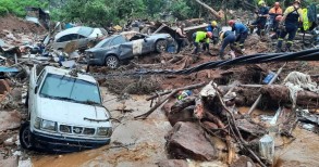 Floods hit South Africa’s KwaZulu-Natal province again 
