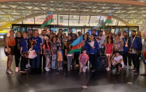 Азербайджанские гимнасты вернулись из США с «бронзой»