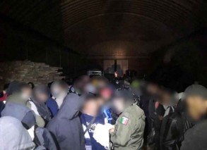 Over 200 migrants found in Mexican warehouse