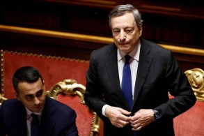 Draghi demands Italian unity as price for staying on as PM