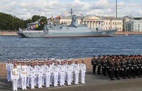 Russia holds final rehearsal of Main Naval Parade in St. Petersburg and Kronstadt