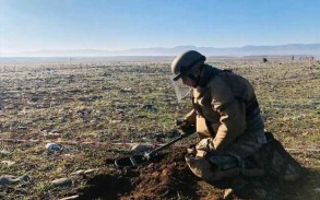 ANAMA publishes information on landmine explosion in Fuzuli

