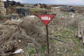 124 soldiers hit by mines in Karabakh and Zangazur