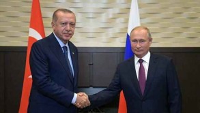 Putin-Ərdoğan görüşü başlayıb