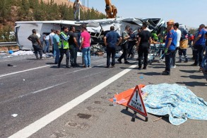 At least 32 people killed in Turkey in separate crashes