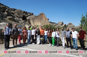 Qobustan Qoruğuna ekskursiya və tarixi sərgi -FOTO REPORTAJ