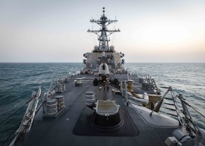 U.S. warships transit Taiwan Strait