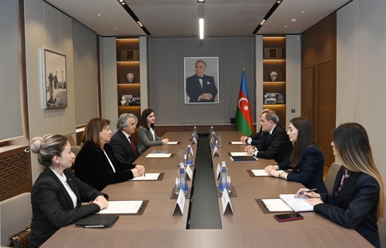 Джейхун Байрамов принял президента Национальной комиссии Турции по ЮНЕСКО